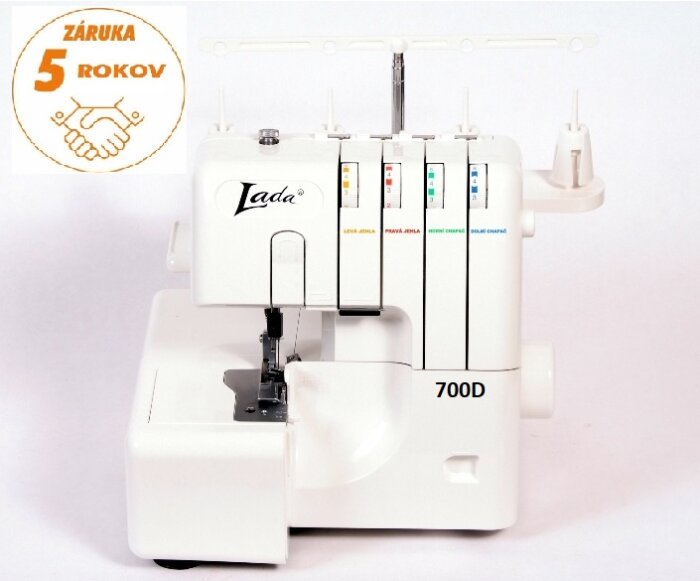 Lada 700 D overlock - tradícia, kvalita, spoľahlivosť!