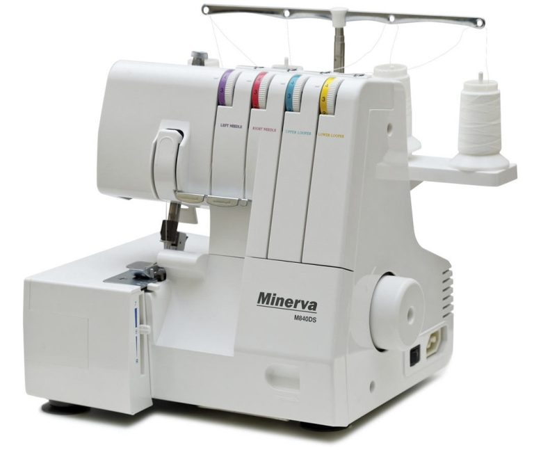 Minerva M840DS 3-4 nitný overlock + obrubovanie